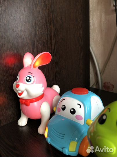 Детские игрушки на батарейках пакетом