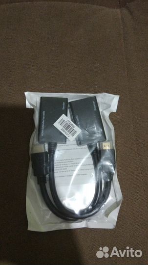 Удлинитель hdmi по витой паре Cablexpert