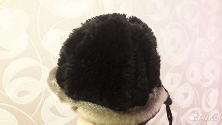 Кепка женская кожаная на меху зимняя