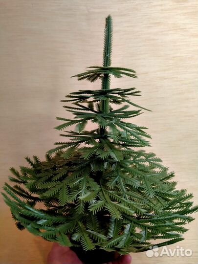 Настольная Ёлка пластмасса СССР