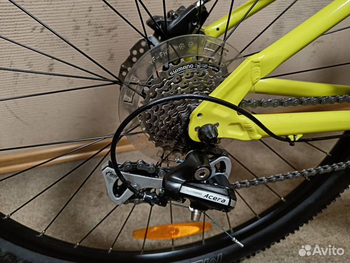 Велосипед Merida Matts 7.20 Lime Race Red 27.5