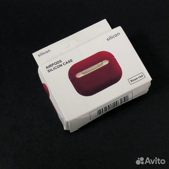 Кейс для Airpods Pro красный