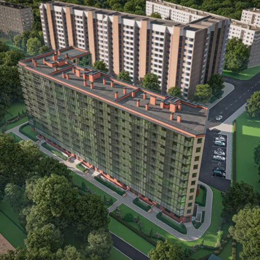 2-к. квартира, 64,9 м², 6/11 эт.