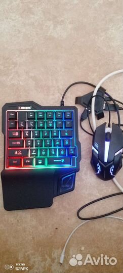 Игровая клавиатура и мышь для телефона