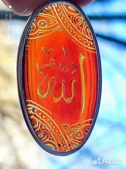 Янтарь винтаж поделка