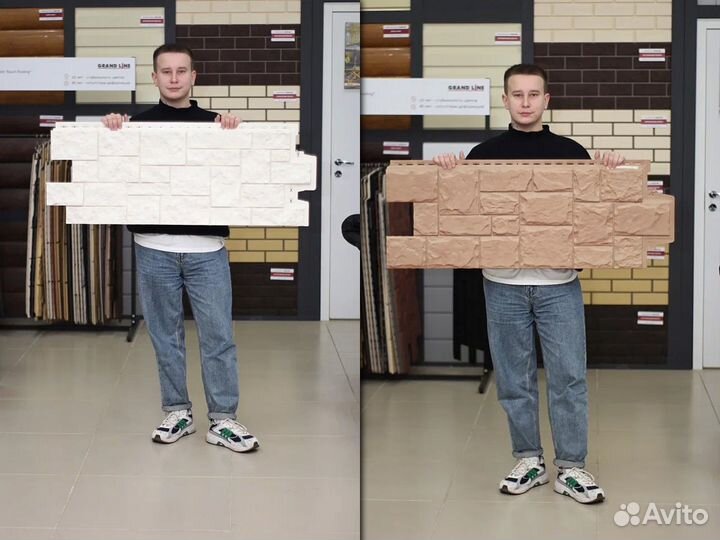 Фасадная панель Grand Line Клинкерный кирпич