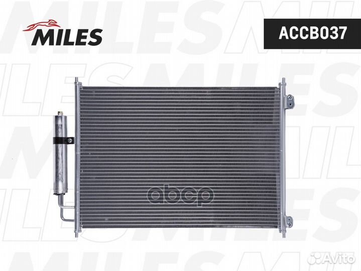 Радиатор кондиционера miles nissan X-trail 2.0