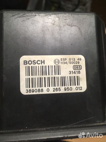 Блок абс Ауди A4B6 В7