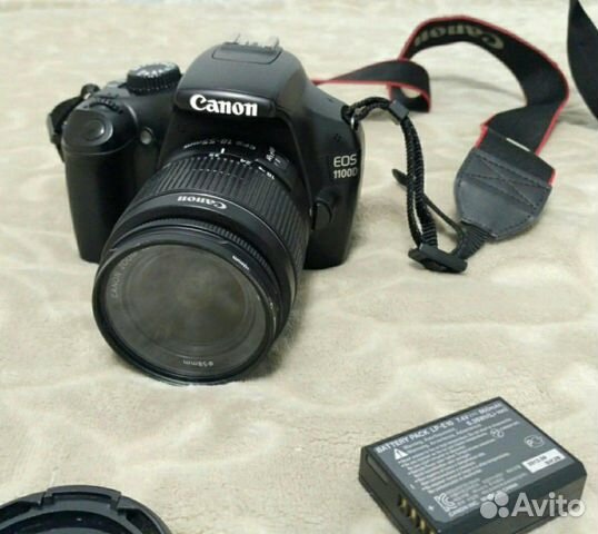Зеркальный фотоаппарат Canon 1100d