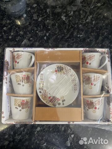 Сервиз кофейный новый