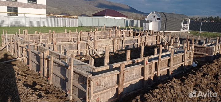 Перекрытия, бетонные работы