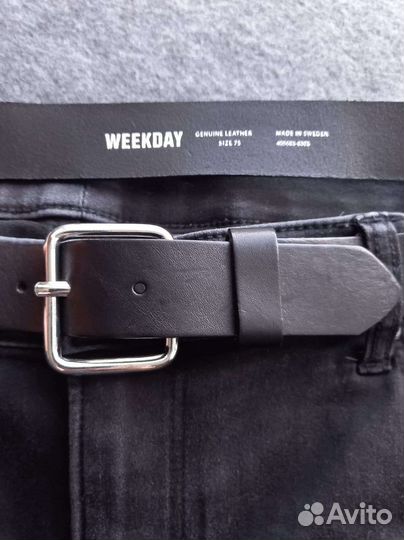 Пояс ремень Weekday Mexx натуральная кожа