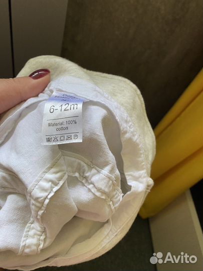 Панама детская 6-12 месяцев
