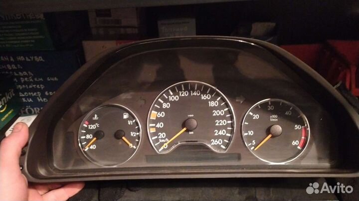 Приборка w210