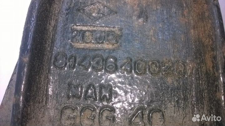 Отбойник, передний мост MAN TGA 18.360 (01.00)