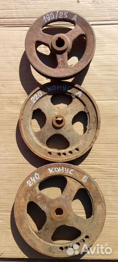 Шкивы под клиновые ремни