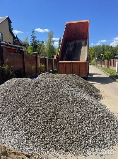 Песок щебень земля