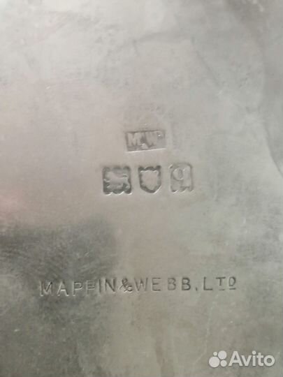 Соусник mappin&webb + Нож лопатка для торта