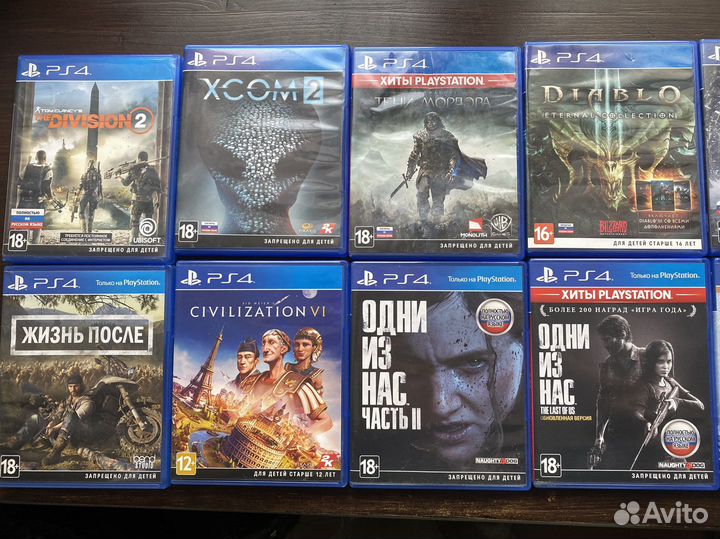 Игры на ps4 диски