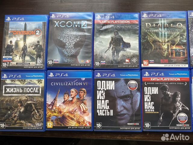 Игры на ps4 диски