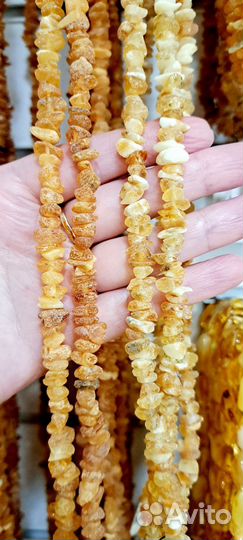Янтарные бусы с лечебным эффектом