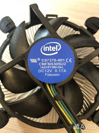 Система охлаждения процессора Intel E97378-001