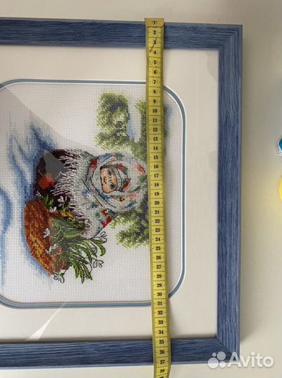 Картина вышитая крестом