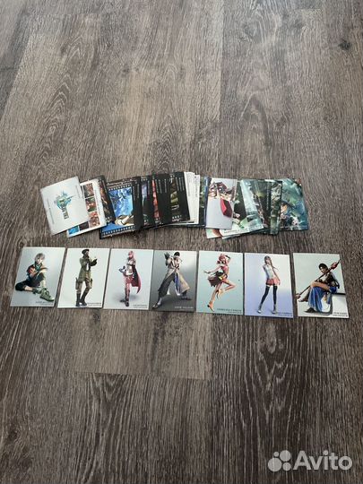 Карточки Final Fantasy 13 -60 шт без лимиток