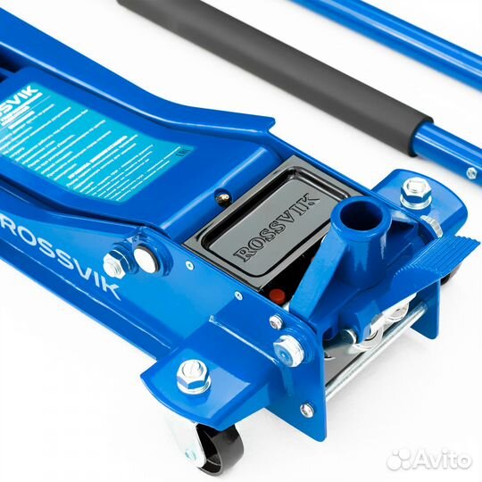 Россвик низкопрофильный домкрат 3т с педалью