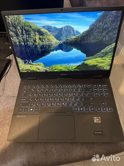 Игровой Ноутбук hp omen 15 rtx 3060