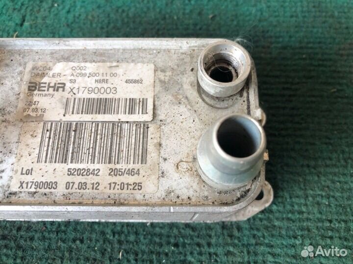 Теплообменник Mercedes Benz C-Class W204 M271