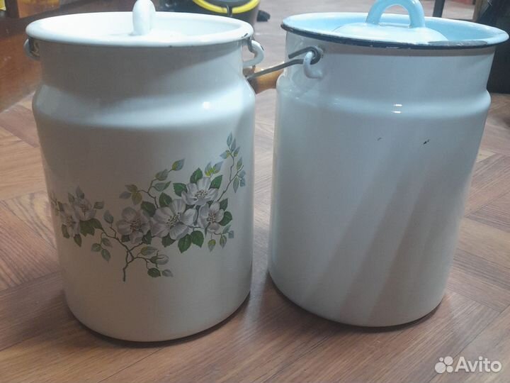 Бидоны эмалированные СССР