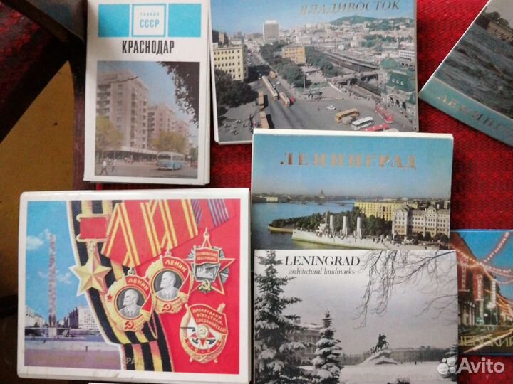 Наборы открыток городов СССР