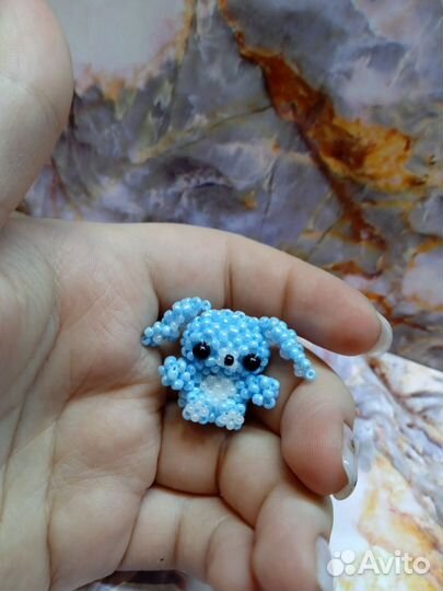 Игрушка из бисера