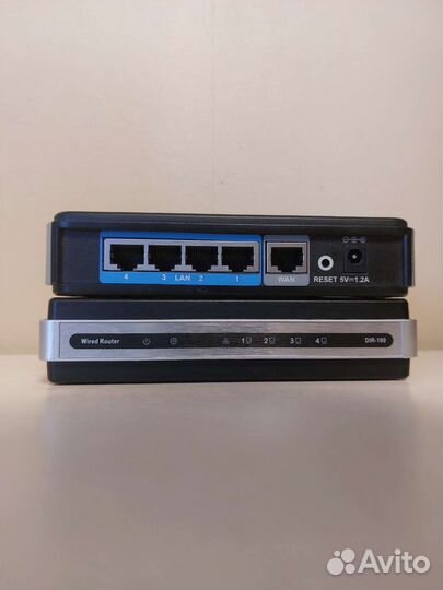 Роутер маршрутизатор D-Link DIR -100 4 порта