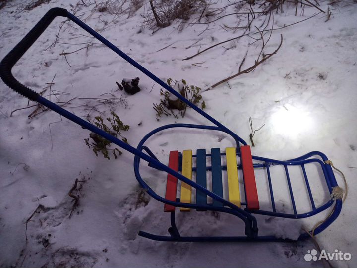 Санки и плетеные санки - карета