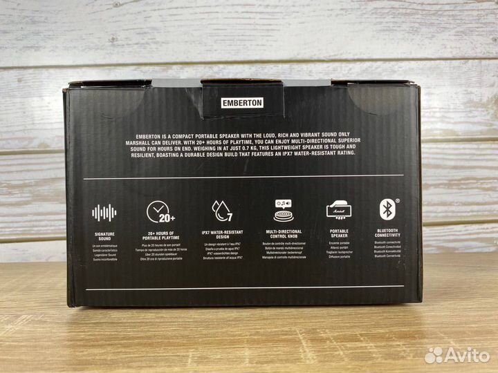 Колонка Marshall emberton