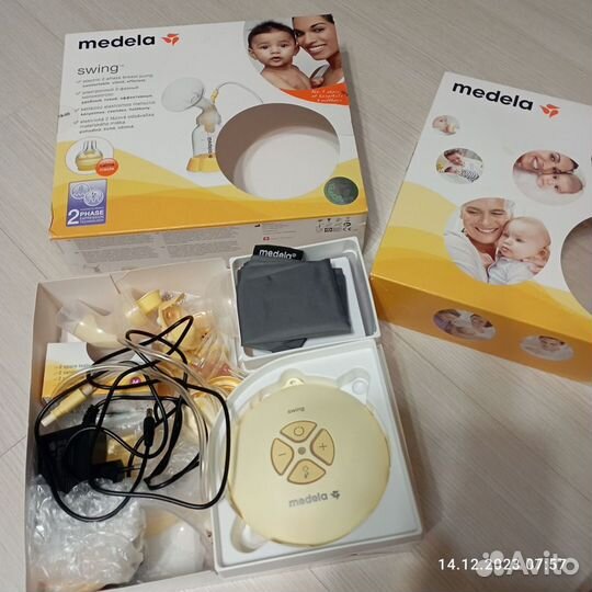 Новый Молокоотсос Medela электрический двухфазный