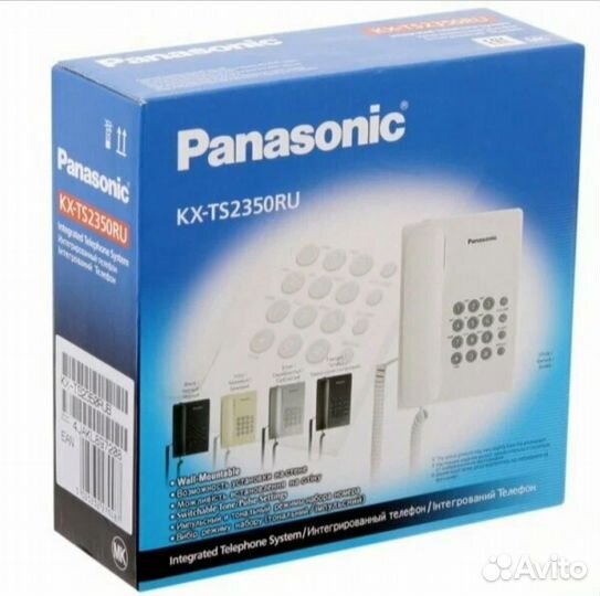 Panasonic KX-TS2350ruПроводной телефон