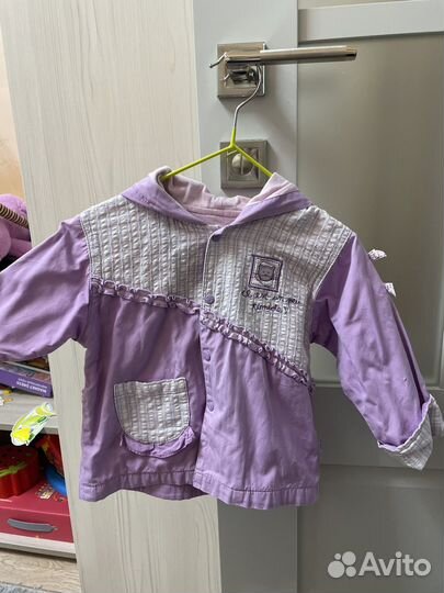 Детские куртки для девочек 80-92