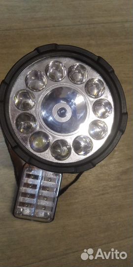 Фонарик светодиодный аккумуляторный