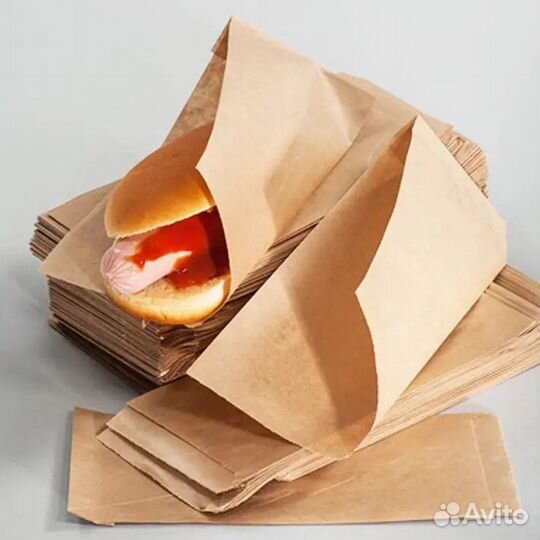Пакеты бумажные крафт