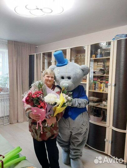 Ростовая кукла экспресс поздравление