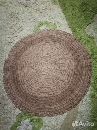 Коврик из джута