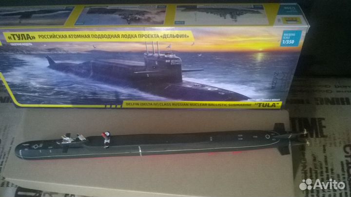 Сборная модель подводная лодка