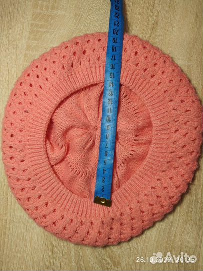 Берет на девочку 50-52