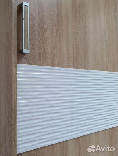 Шкаф-купе Симпл с декором двухдверный