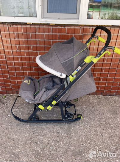 Коляска санки