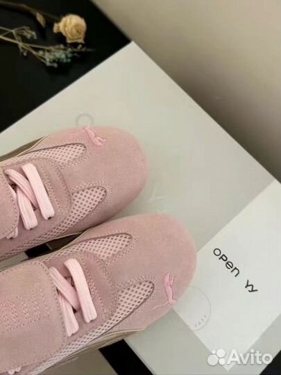 Puma speedcat x open yy розовые Ne оригинал