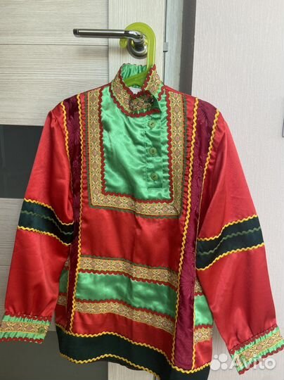 Русская народная рубашка для мальчика